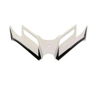 SPAMFAFGHQ para Suzuki GSX250R GSX250 GSX-250R Carenado Frontal Alerón Aerodinámico Cubrejuntas Spoiler(White Black)