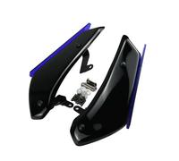 SPAMFAFGHQ para Suzuki GSXR 1000 GSX-R1000 2017 2018 2019 2020 2021 Spoilers Laterales Deportivos De Fuerza Descendente Deflector De ala Aerodinámico(Azul)