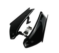 SPAMFAFGHQ para Suzuki GSXR 1000 GSX-R1000 2017 2018 2019 2020 2021 Spoilers Laterales Deportivos De Fuerza Descendente Deflector De ala Aerodinámico(Negro)
