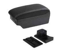 SPAMFAFGHQ Para Suzuki Para Baleno Caja De Reposabrazos Accesorios Modificación Consola Central Portavasos Interfaz USB(C3 línea blanca 7USB)