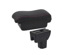 SPAMFAFGHQ Para Suzuki Para IGNIS Caja De Brazo Para Suzuki Para IGNIS Caja De Brazo De Auto Piezas Retrofit Caja De Almacenamiento Interior(A1 línea roja Sin USB)