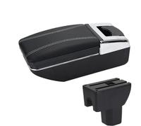 SPAMFAFGHQ Para Suzuki Para IGNIS Caja De Reposabrazos Caja De Reposabrazos Auto Piezas De Retrofit Interior Caja De Almacenamiento Accesorios Auto(Línea blanca A3 Sin USB)