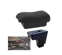 SPAMFAFGHQ Para Suzuki Para S-Presso Caja De Reposabrazos De Coche Caja De Almacenamiento Detalles Interiores(A2 Black red NO USB)