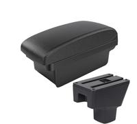 SPAMFAFGHQ Para Suzuki SX4 Reposabrazos Coche Modificación Interior Caja Reposabrazos Coche Caja Almacenamiento Suministros Auto Detalles Interiores USB(A2 línea negra Sin USB)