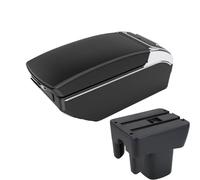 SPAMFAFGHQ Para Toyota Para Avanza 2009-2015 Reposabrazos Central Caja De Almacenamiento Central Actualización Interna Accesorios De Coche(Línea negra 7USB)