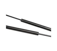 SPAMFAFGHQ Para Toyota Para Belta África 2021-2025 Modificación Capó Delantero Amortiguadores Soportes Elevación Muelle Gas Vástago Pistón(Black Carbon Fiber)