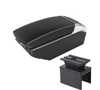 SPAMFAFGHQ Para Universal Caja Reposabrazos Para Modelo Universal Reposabrazos Accesorios Coche Almacenamiento Piezas Retrofit(Black white 7 USB)