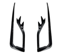 SPAMFAFGHQ Para VW Para Golf MK7.5 2017 2018 2019 Faros Antiniebla Ceja Parabrisas Cubierta Decoración Parachoques Delantero Rejilla De Faros Antiniebla(Negro brillante)