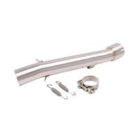 SPAMFAFGHQ Para Y&amaha FZ1 FZ1N FZ1000 2001 2002 2003 2004 2005 Tubo De Escape Central De Acero Inoxidable Para Motocicleta