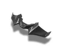 SPAMFAFGHQ para Yamaha MT 07 2021 2022 2023 Accesorios Moto Negro Desnudo Spoiler Frontal Aletón Aerodinámico Kit ala Spoiler(Fibra de Carbono)