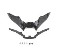 SPAMFAFGHQ para Yamaha MT 09 MT-09 MT09 SP 2021 2022 2023 Spoiler Frontal De Motocicleta Winglet Aerodinámico Kit De ala Spoiler(Forging Texture)