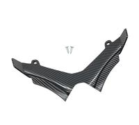 SPAMFAFGHQ para Yamaha MT-15 2018-2021 Winglets Aerodinámicos ABS Carenado Accesorios Protector Inferior del ala(Fibra de Carbono)