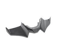 SPAMFAFGHQ para Yamaha MT07 MT-07 SP 2021-2023 Motocicleta Sport Downforce Naked Spoilers Delanteros ala Aerodinámica Deflector(Carbon Fiber Look)