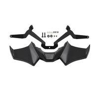 SPAMFAFGHQ para Yamaha MT07 MT-07 SP MT 07 2021 2022 2023 2024 Deportivo Carga Aerodinámica Spoilers Delanteros Desnudos Deflector Aerodinámica(Negro)