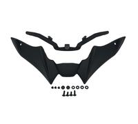 SPAMFAFGHQ para Yamaha MT09 MT 09 MT-09 SP 2021 2022 2023 Spoiler Frontal Desnudo Moto Winglet Kit ala Aerodinámica(Negro)
