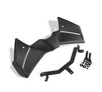 SPAMFAFGHQ para Yamaha MT09 MT09 SP 2024 2025 Gen 4 Motocicleta Sport Carga Aerodinámica Spoilers Delanteros Deflector Alar(Negro)