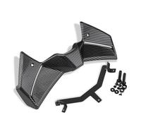 SPAMFAFGHQ para Yamaha MT09 MT09 SP 2024 2025 Gen 4 Motocicleta Sport Carga Aerodinámica Spoilers Delanteros Deflector Alar(Patrón de Fibra de Carbono)