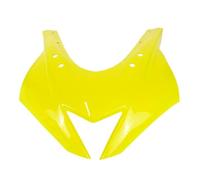 SPAMFAFGHQ para Yamaha R15 V3.0 2017-2020 Motocicleta Carenado Delantero Winglets Cubierta Protector Deflector(Amarillo)