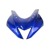 SPAMFAFGHQ para Yamaha R15 V3.0 2017-2020 Motocicleta Carenado Delantero Winglets Cubierta Protector Deflector(Azul)