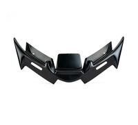 SPAMFAFGHQ para Yamaha R15 V4 2022 Alerón Motocicleta Panel Delantero Alerón Carelado Cubierta ala Accesorios de Motocicleta Piezas Repuestos(Negro)