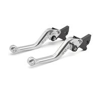 SPAMFAFGHQ Para Yamaha XJ600 S Para DIVERSION 1992-2003 CNC Palanca De Embrague Freno Motocicleta Ajustable(Plata,147mm)