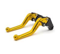 SPAMFAFGHQ Para Yamaha XJ600 S Para DIVERSION 1992-2003 CNC Palanca De Embrague Freno Motocicleta Ajustable(Oro,147mm)