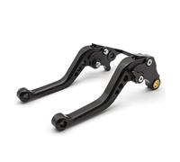 SPAMFAFGHQ Para Yamaha XJ900 S Para DIVERSION 1995-2003 CNC Palanca De Embrague Freno Motocicleta Ajustable(NEGRO,147mm)