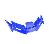 SPAMFAFGHQ para Yamaha YZF R15 V4 R15M 2021 2022 2023 Motocicleta Winglet Carenado Delantero Protector ala Cubierta Decoración Accesorios Winglets(Azul)