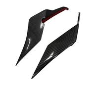SPAMFAFGHQ para Yamaha YZF-R3 R3 2019 2020 2021 2022 2023 Motorcycle Rear Fairing Rear Spoiler Wing Modified Side Fixed Wings(Fiber Appearance)