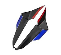 SPAMFAFGHQ para Yamaha YZF-R3 R3 2019 2020 2021 2022 2023 Motorcycle Rear Fairing Rear Spoiler Wing Modified Side Fixed Wings(Light Blue-Black)
