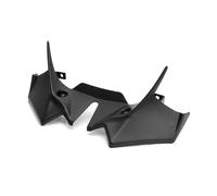 SPAMFAFGHQ para Z650 Z 650 Z650 2021 2022 2023 2024 2025 Motocicleta Alerón Delantero Carena Winglet Cubierta ala Aerodinámica Acabado(Negro)