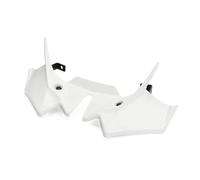 SPAMFAFGHQ para Z650 Z 650 Z650 2021 2022 2023 2024 2025 Motocicleta Alerón Delantero Carena Winglet Cubierta ala Aerodinámica Acabado(Blanco)