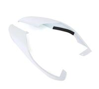 SPAMFAFGHQ para ZX-25R ZX-4R ZX-4RR ZX4R ZX4RR 25R 2020-2025 ala Trasera De Moto Spoiler Aerodinámico Kit De Pare-brisas(Blanco)