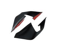 SPAMFAFGHQ para ZX-25R ZX25R ZX4R ZX-4R ZX-4RR 2021 2022 2023 2024 Motorcycle Fixed Wing Spoiler Alar Lateral Aerodinámico(Matte Black)
