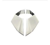 SPAMFAFGHQ para ZX10R ZX-10R 2011-2019 Kit Alerón Moto Kit Piezas Carenado Alerón Fijo ala Aerodinámica Spoiler(Blanco)