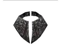 SPAMFAFGHQ para ZX10R ZX-10R 2011-2019 Kit Alerón Moto Kit Piezas Carenado Alerón Fijo ala Aerodinámica Spoiler(Forging Pattern)