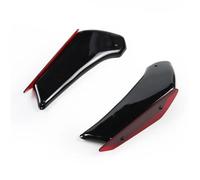 SPAMFAFGHQ para ZX10R ZX-10R 2011-2021 Motocicleta Carena ala Lateral Kit Deflector ala Aerodinámica ala Fija Carena(Rojo)
