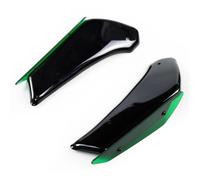 SPAMFAFGHQ para ZX10R ZX-10R 2011-2021 Motocicleta Carena ala Lateral Kit Deflector ala Aerodinámica ala Fija Carena(Verde)