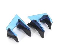 SPAMFAFGHQ Partes De Moto Aerodinámica Lateral Fuerza De Empuje Desnudo Spoileres Alas Fijas Alerones Cubiertas Alas para Yamaha MT07 MT 07 MT-07 2020 2018(Azul)