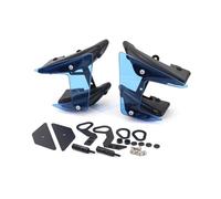 SPAMFAFGHQ Partes De Moto Spoiler Lateral Fuerza Descendente Naked Winglet Alar para Yamaha MT 09 MT09 MT-09 SP 2017-2020(Azul)
