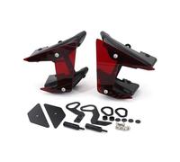 SPAMFAFGHQ Partes De Moto Spoiler Lateral Fuerza Descendente Naked Winglet Alar para Yamaha MT 09 MT09 MT-09 SP 2017-2020(Rojo)