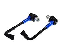 SPAMFAFGHQ Protector De Palanca De Embrague De Freno De Motocicleta De 22 Mm Universal para Protección De Manos Bocina Frenos 1 Par(Azul)