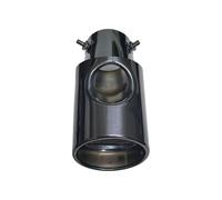 SPAMFAFGHQ Punta De Escape De 73 Mm Para Mitsubishi Para PAJERO V31 V33 V73 V93 Y V97 2007-2019 Entrada De Boquilla De Acero Inoxidable(NEGRO)