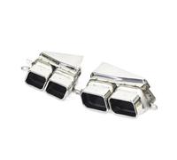 SPAMFAFGHQ Punta De Escape Para F01 F02 730i 740i 2008+ Y Hasta 760i Silenciadores Boquillas Accesorios Para Sistemas De Escape