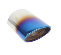 SPAMFAFGHQ Puntas De Escape De Acero Inoxidable 304 Para Toyota RAV4 2013 2014 2015 2016 2017 2018 2019 Accesorios De Estilo(Azul)