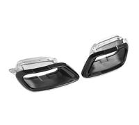 SPAMFAFGHQ Puntas De Escape Negras Cuadradas De Acero Inoxidable Para X5 G05 X6 G06 X7 G07 2020+ Sport(Style B Black)
