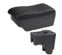 SPAMFAFGHQ Reposabrazos Auto Para Daihatsu Para Terios 2 Caja De Descansabrazos Interior Caja De Almacenamiento Central Accesorios Auto Piezas De Retrofit(C white line 7USB)