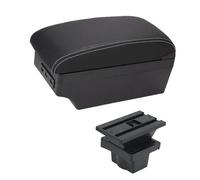 SPAMFAFGHQ Reposabrazos Central Para S&koda Para Yeti Para Octavia A5 Almacenamiento De Contenido Reposabrazos Con Portavasos E Interfaz USB(C3 línea blanca 7USB)
