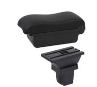 SPAMFAFGHQ Reposabrazos Coche Para C&hevrolet Para Trax Caja Reposabrazos Para C&hevrolet Para Trax Tracker 2015-2019 Caja Brazo Almacenamiento(A2 línea negra Sin USB)