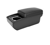 SPAMFAFGHQ Reposabrazos Para N&issan Para DATSUN MIDO NODO Reposabrazos De Coche Caja De Almacenamiento Interior Retrofit Reposabrazos Central(A3 Black white NO USB)